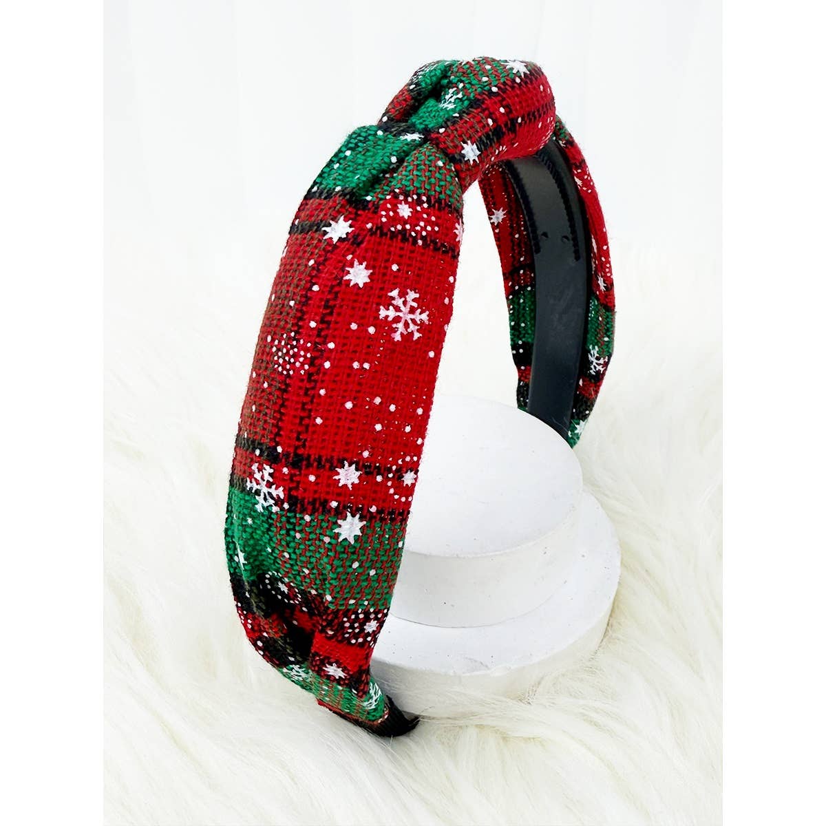 Christmas Theme Knotted Headband - Purpose + Passion Boutique