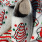 Christmas Tree Cake Slippers - Purpose + Passion Boutique
