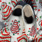 Christmas Tree Cake Slippers - Purpose + Passion Boutique