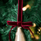 Christmas Tree Ornament Bell with Ribbon - Purpose + Passion Boutique
