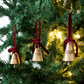 Christmas Tree Ornament Bell with Ribbon - Purpose + Passion Boutique