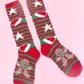 Christmas Warm Fleece Fuzzy Socks - Purpose + Passion Boutique