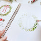 Christmas Watercolor Workbook - Purpose + Passion Boutique