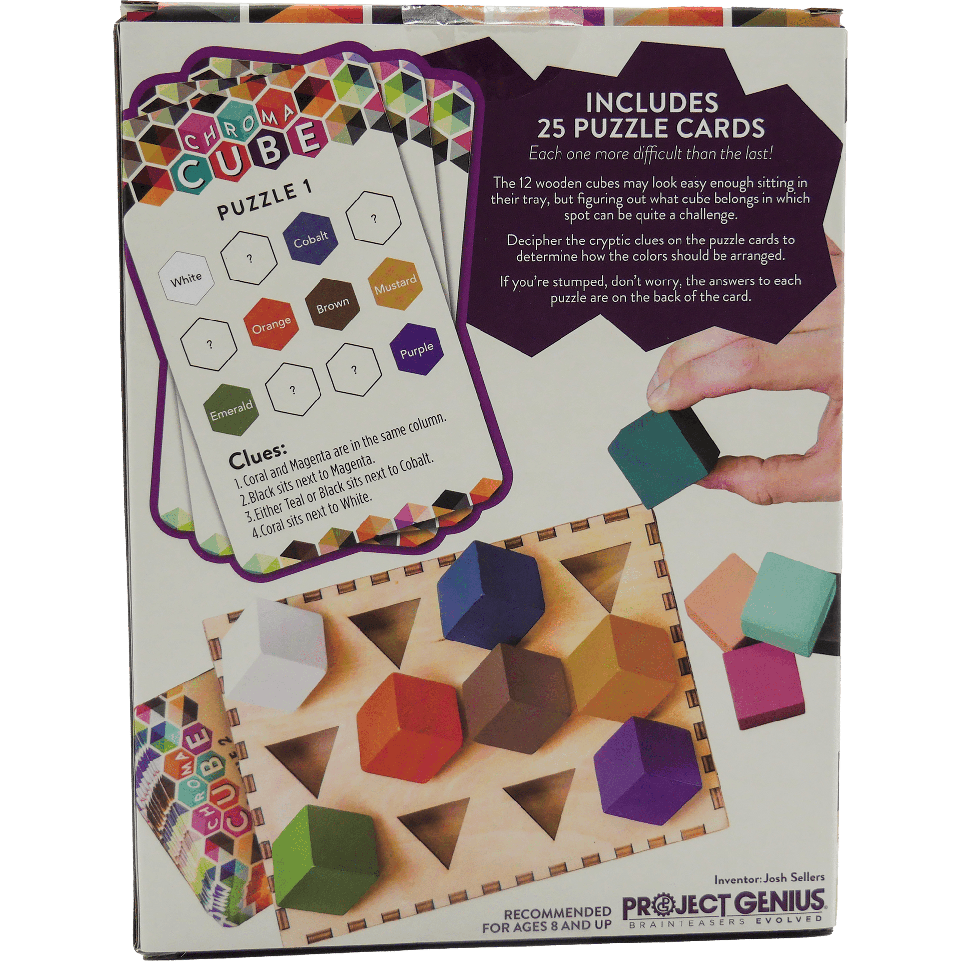 Chroma Cube - Single Player Logic Game - Purpose + Passion Boutique