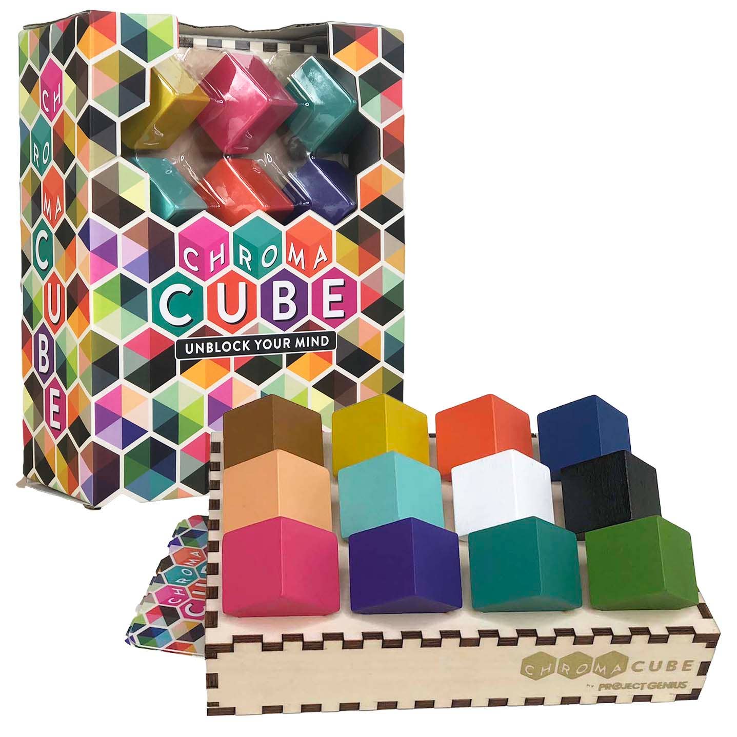 Chroma Cube - Single Player Logic Game - Purpose + Passion Boutique