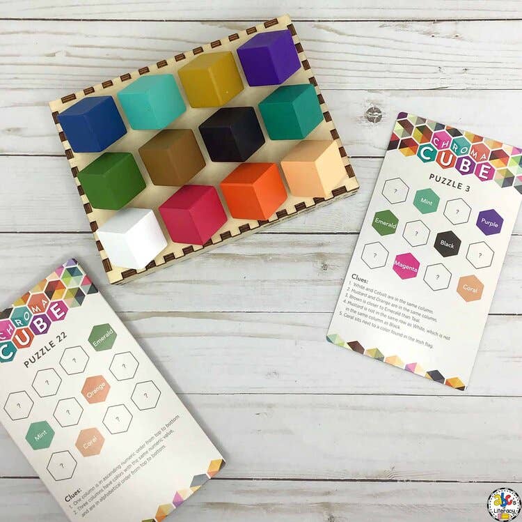Chroma Cube - Single Player Logic Game - Purpose + Passion Boutique