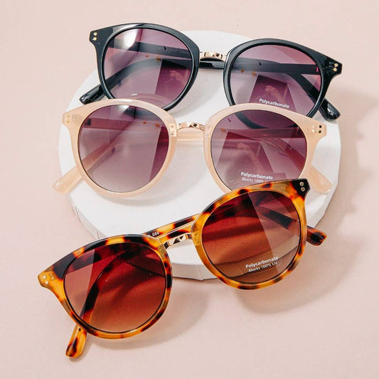 Circle Lens Sunglasses - Purpose + Passion Boutique