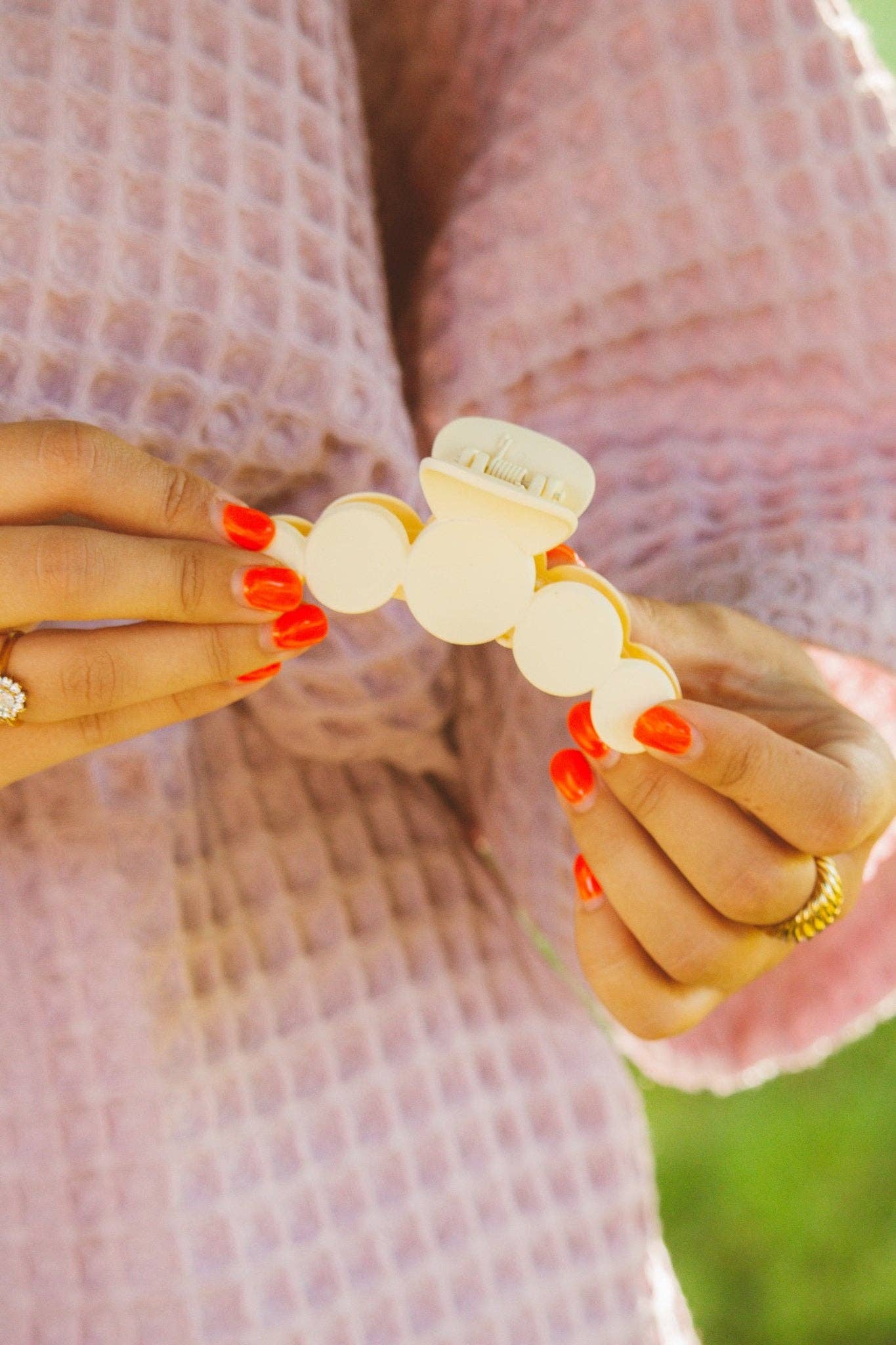 Circles Claw Clip - Purpose + Passion Boutique