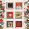 Classic Christmas Book Cover Coasters - Purpose + Passion Boutique