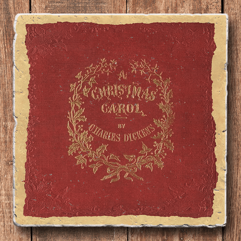 Classic Christmas Book Cover Coasters - Purpose + Passion Boutique