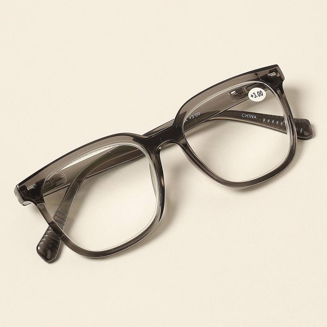 Classic Design Square Reading Glasses - Purpose + Passion Boutique