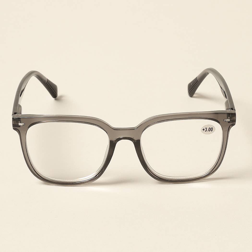 Classic Design Square Reading Glasses - Purpose + Passion Boutique