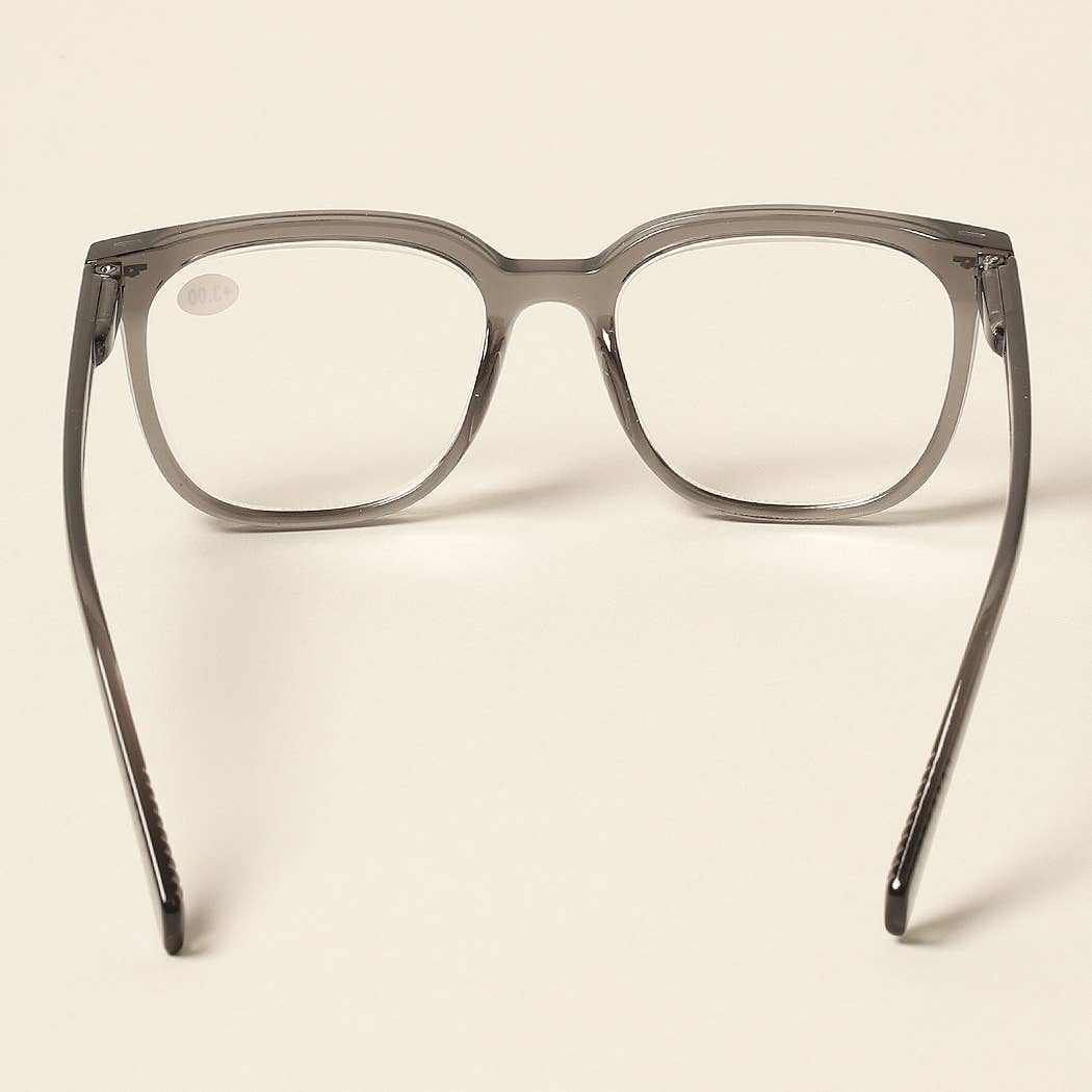 Classic Design Square Reading Glasses - Purpose + Passion Boutique