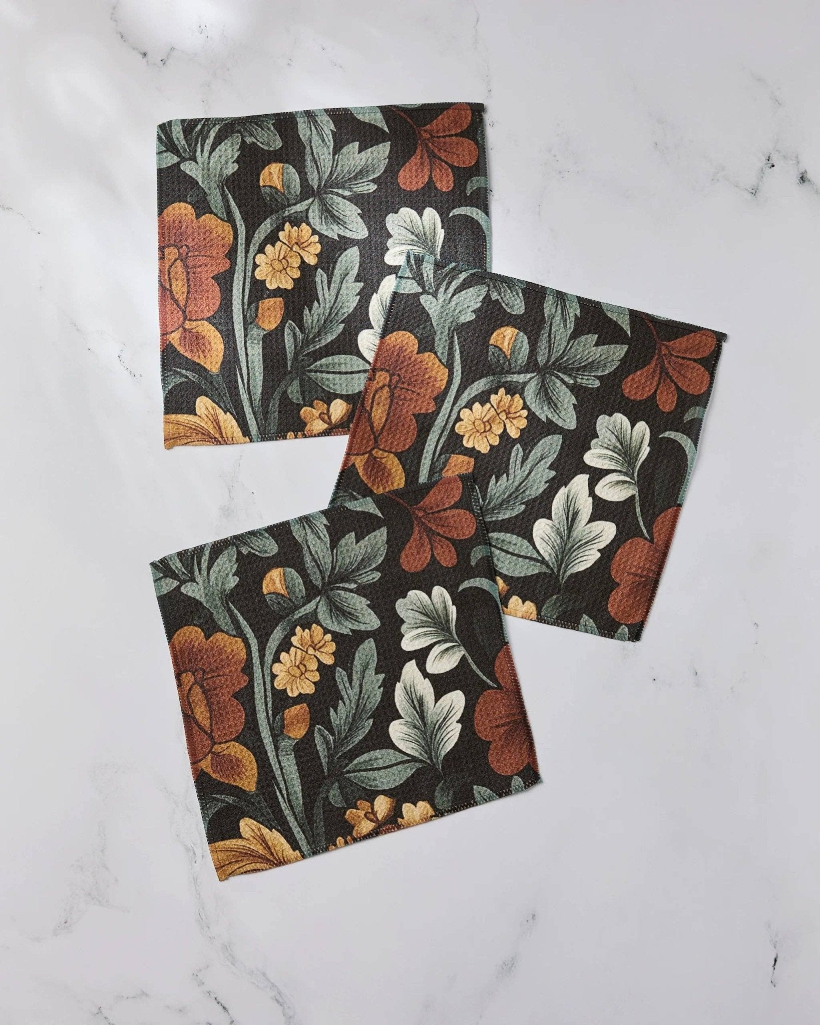 Classic Floral Dishcloth Set - Purpose + Passion Boutique