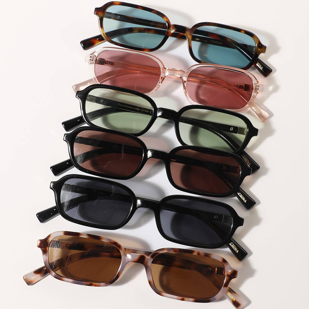 Classic Oval Shaped Sunglasses - Purpose + Passion Boutique