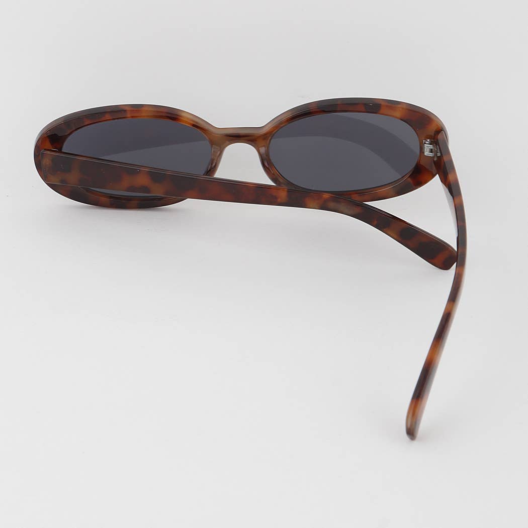 Classic Oval Tinted Sunglasses - Purpose + Passion Boutique