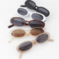 Classic Oval Tinted Sunglasses - Purpose + Passion Boutique