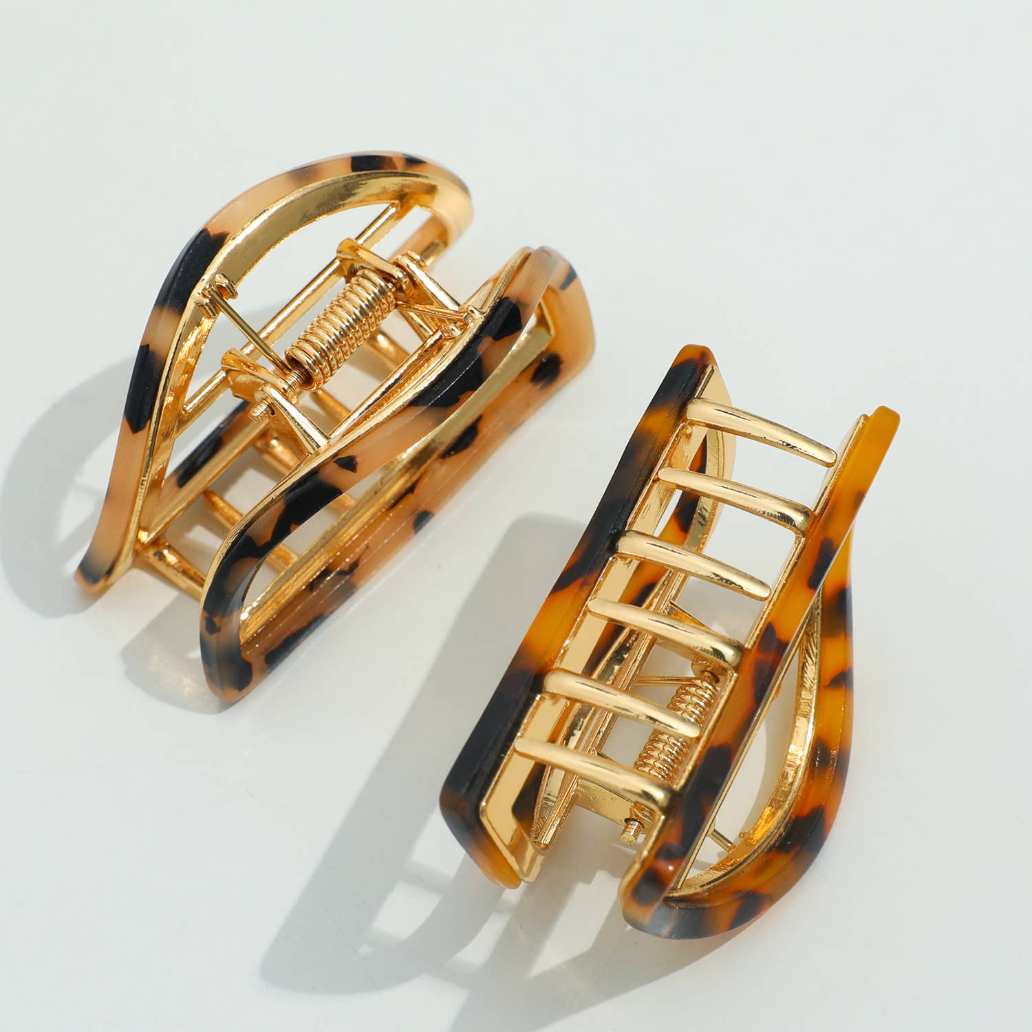 Classic Small Half Moon Metal Claw Clip - Purpose + Passion Boutique