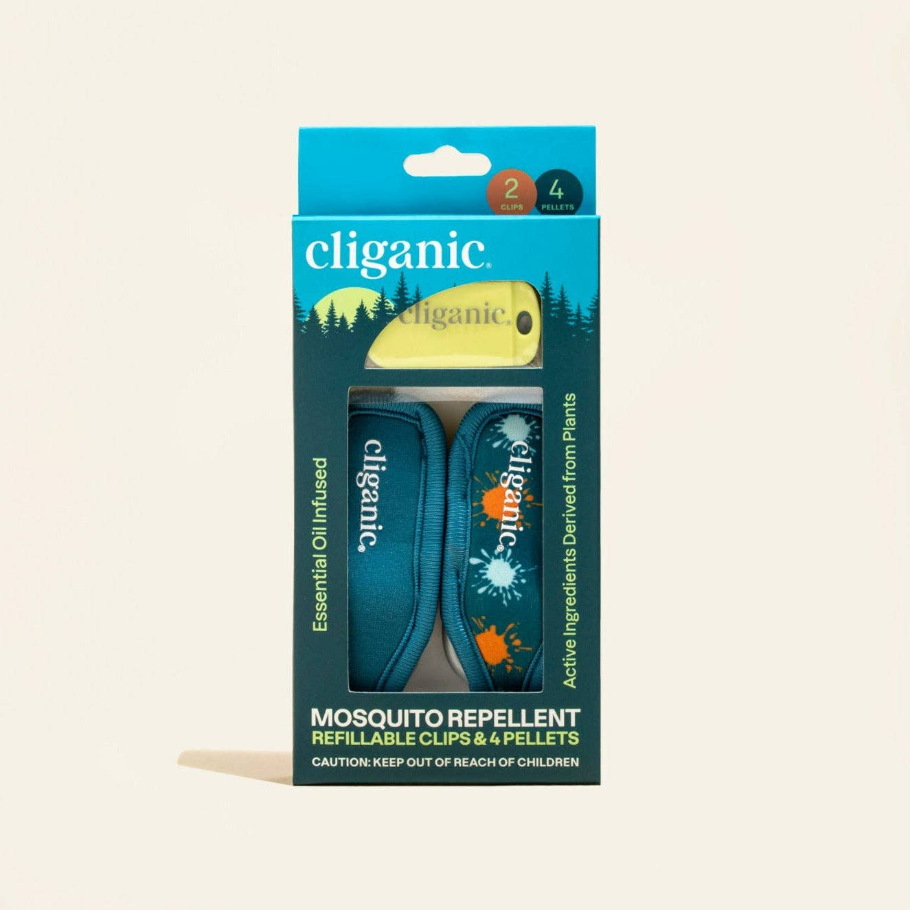 Cliganic Mosquito Repellent Clip - Purpose + Passion Boutique