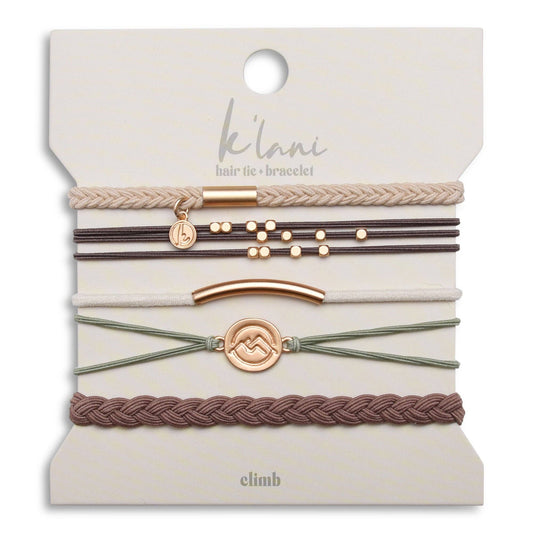 Climb Hair Tie Bracelets - Purpose + Passion Boutique