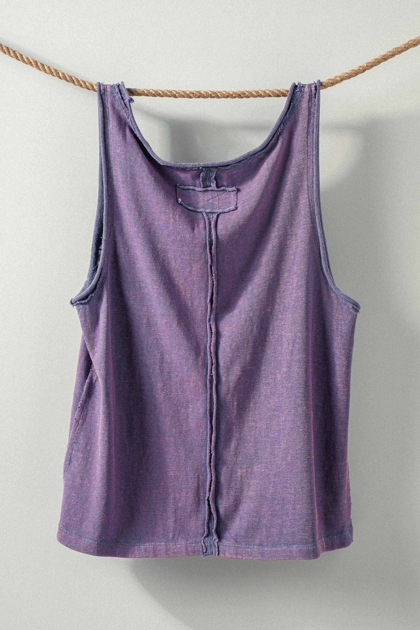 Coastal Cool Sleeveless Tank Top - Purpose + Passion Boutique