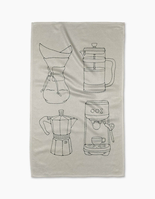 Coffee House Tea Towel - Purpose + Passion Boutique