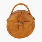 Cognac Circle Shoulder Crossbody - Purpose + Passion Boutique