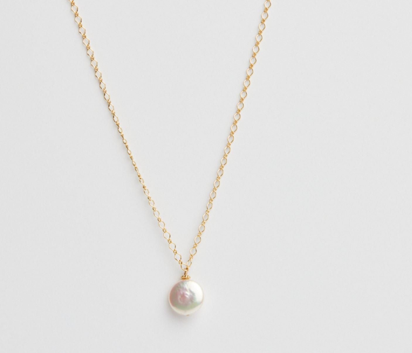 Coin Pearl Necklace - Purpose + Passion Boutique