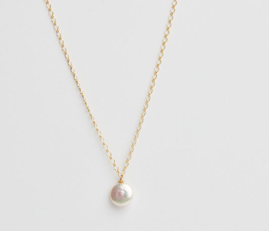 Coin Pearl Necklace - Purpose + Passion Boutique