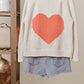 Collar Heart V - Neck Pocket Knit Cardigan - Purpose + Passion Boutique