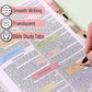 Colorful Book Tabs Sticky Tabs - Purpose + Passion Boutique