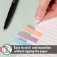 Colorful Book Tabs Sticky Tabs - Purpose + Passion Boutique