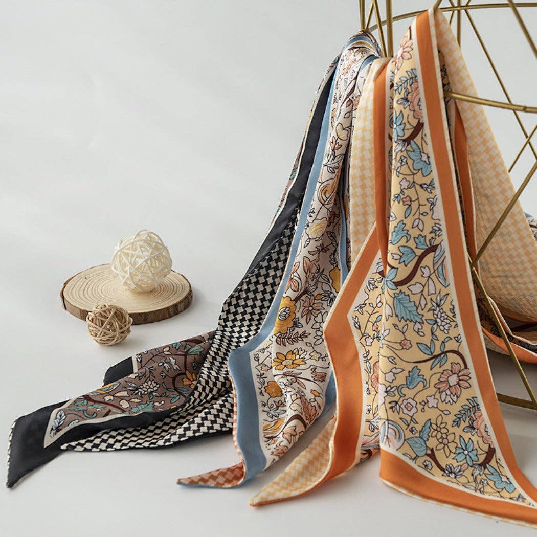 Colorful Print Neck Scarf - Purpose + Passion Boutique