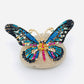 Colorful Rhinestone Enamel Butterfly Brooch - Purpose + Passion Boutique