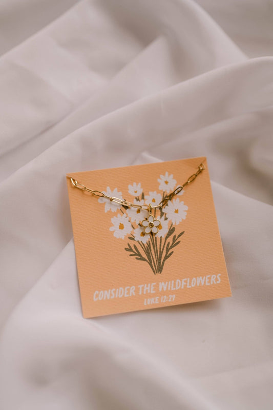 Consider The Wildflowers Charm Necklace - Purpose + Passion Boutique