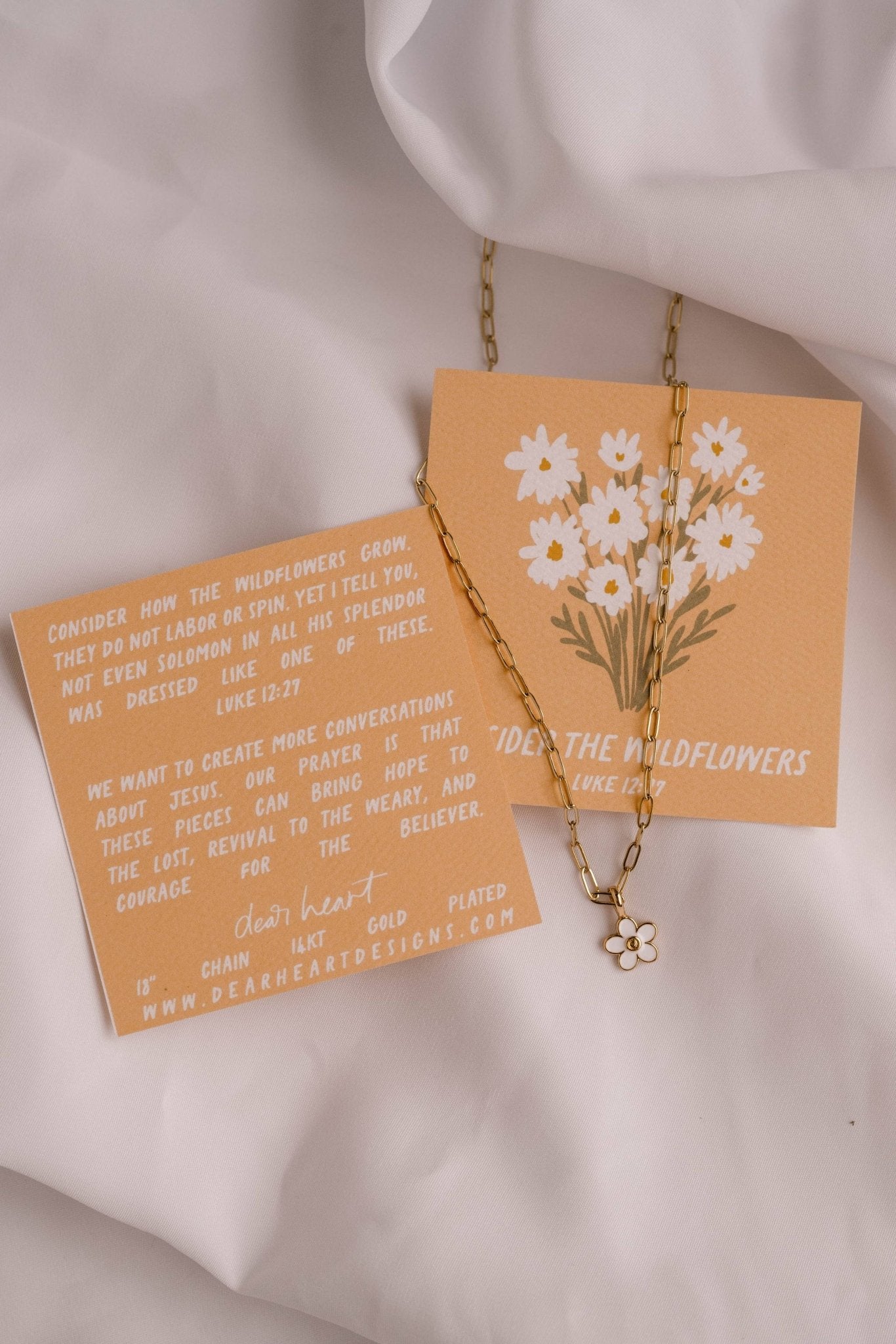 Consider The Wildflowers Charm Necklace - Purpose + Passion Boutique