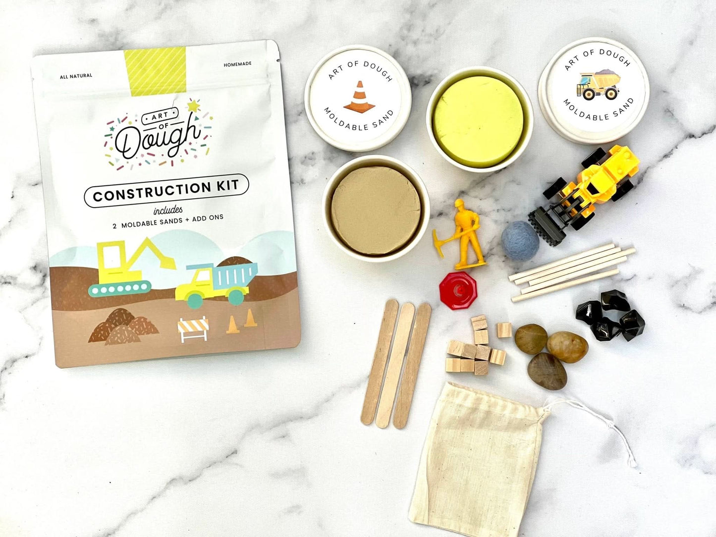 Construction Sand Pouch Kit - Purpose + Passion Boutique