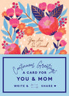 Continuous Greetings: A Card for You and Mom - Purpose + Passion Boutique