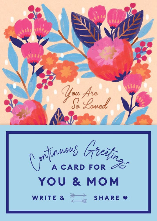 Continuous Greetings: A Card for You and Mom - Purpose + Passion Boutique