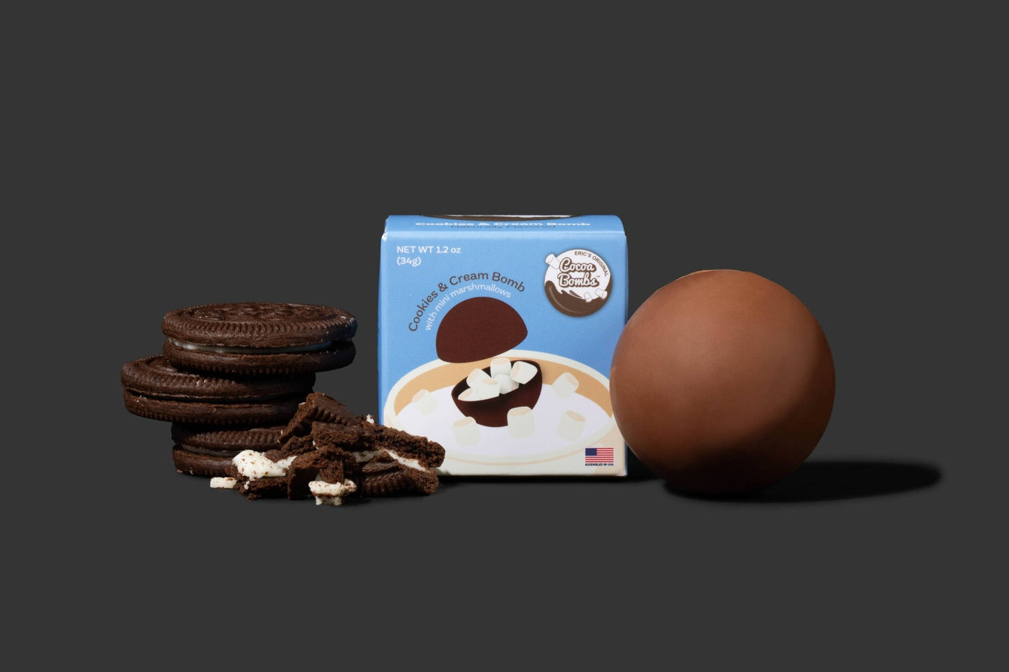 Cookies and Cream Cocoa Bomb - Purpose + Passion Boutique