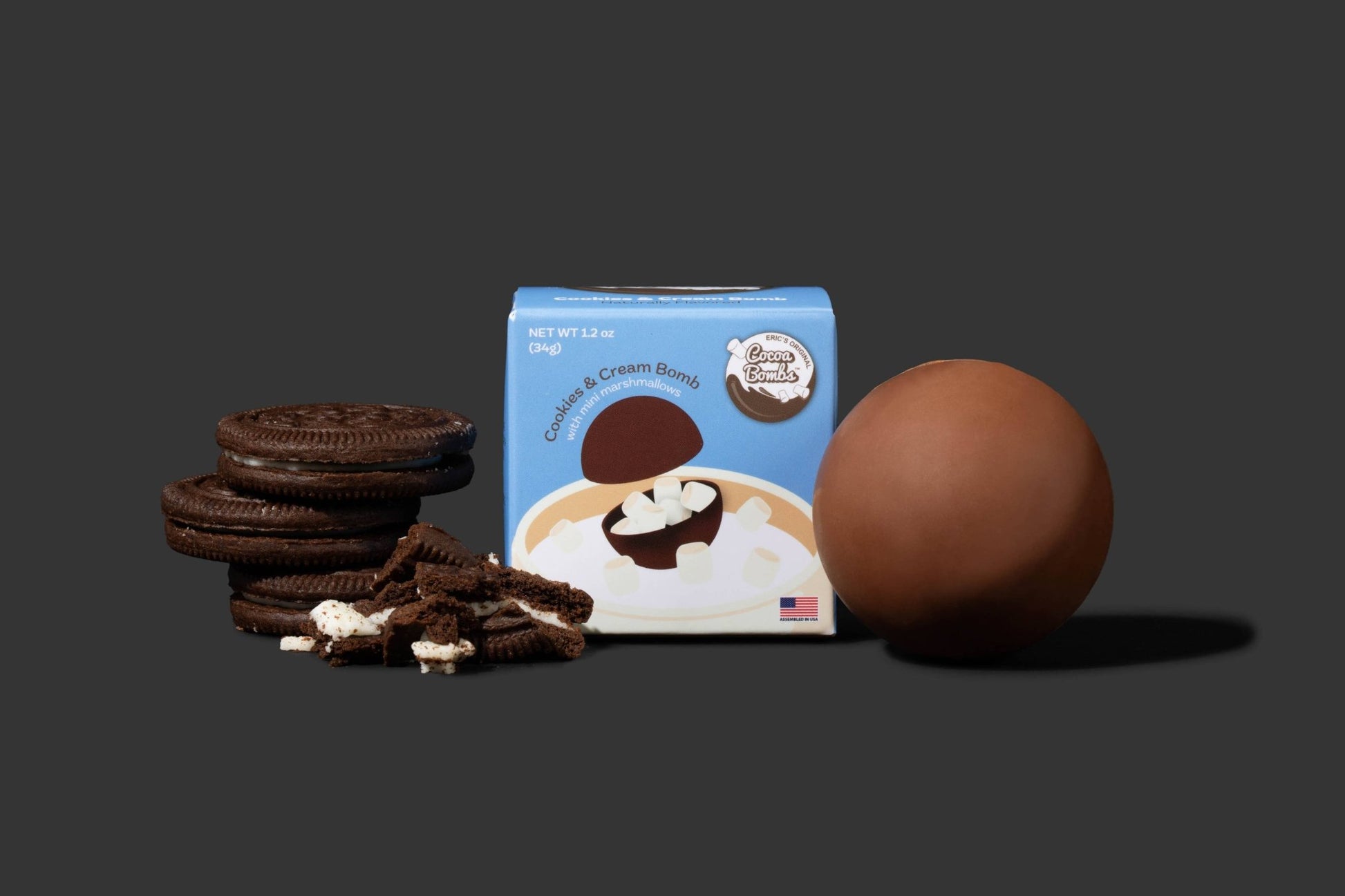 Cookies and Cream Cocoa Bomb - Purpose + Passion Boutique