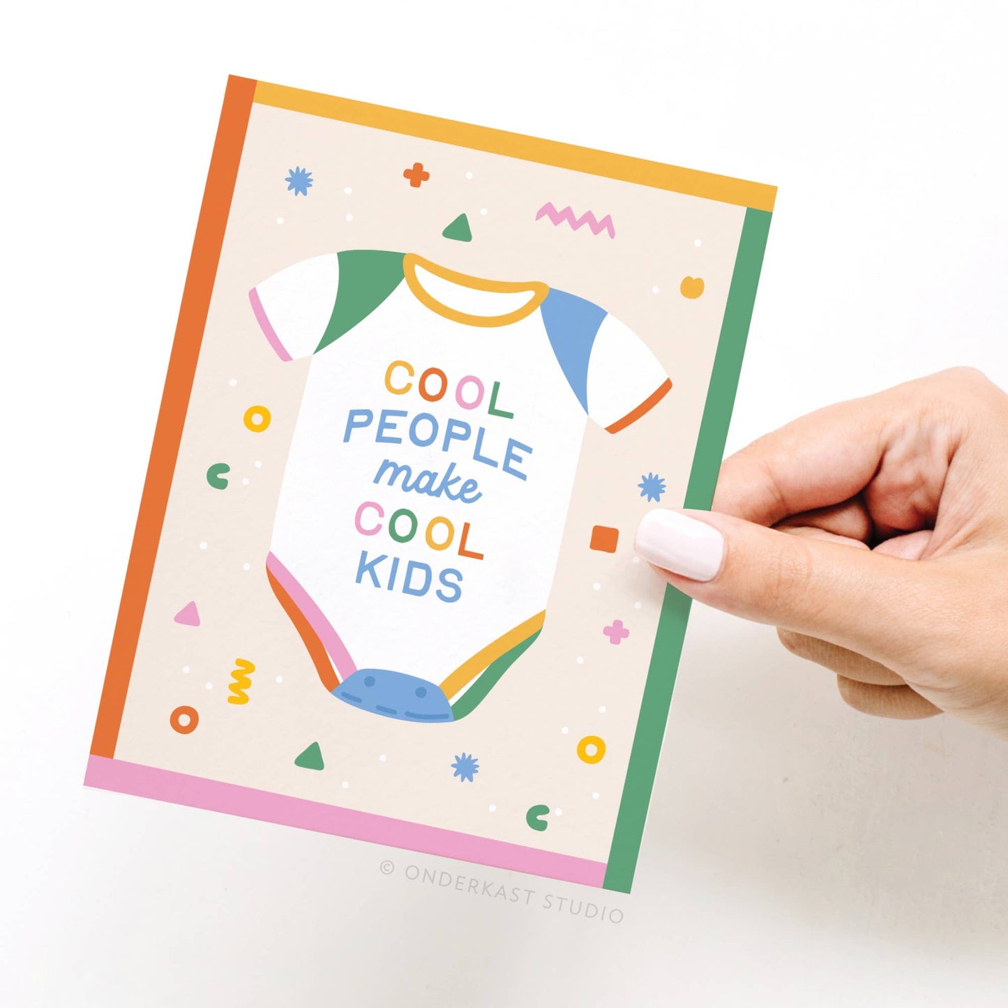 Cool People Make Cool Kids Greeting Card - Purpose + Passion Boutique