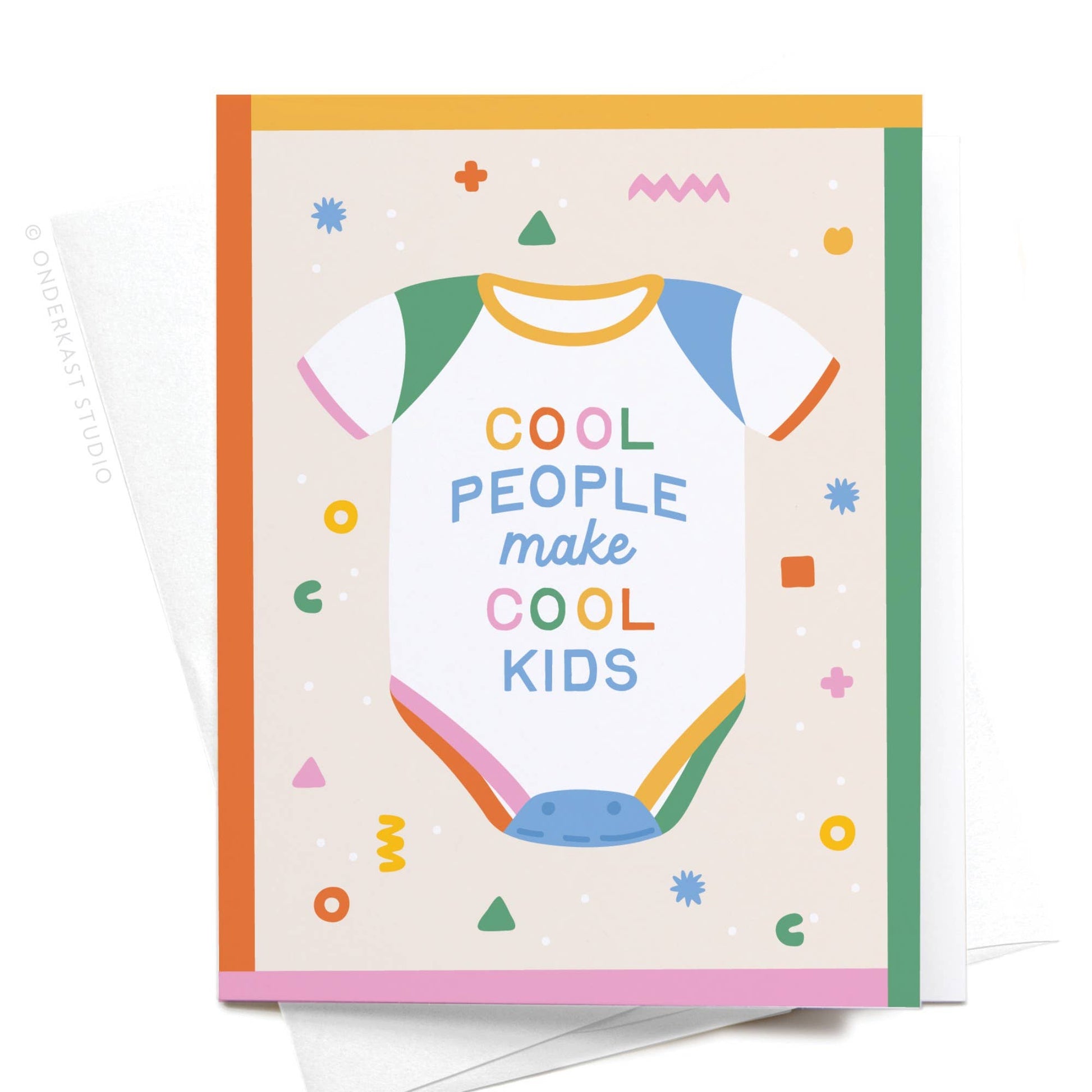 Cool People Make Cool Kids Greeting Card - Purpose + Passion Boutique