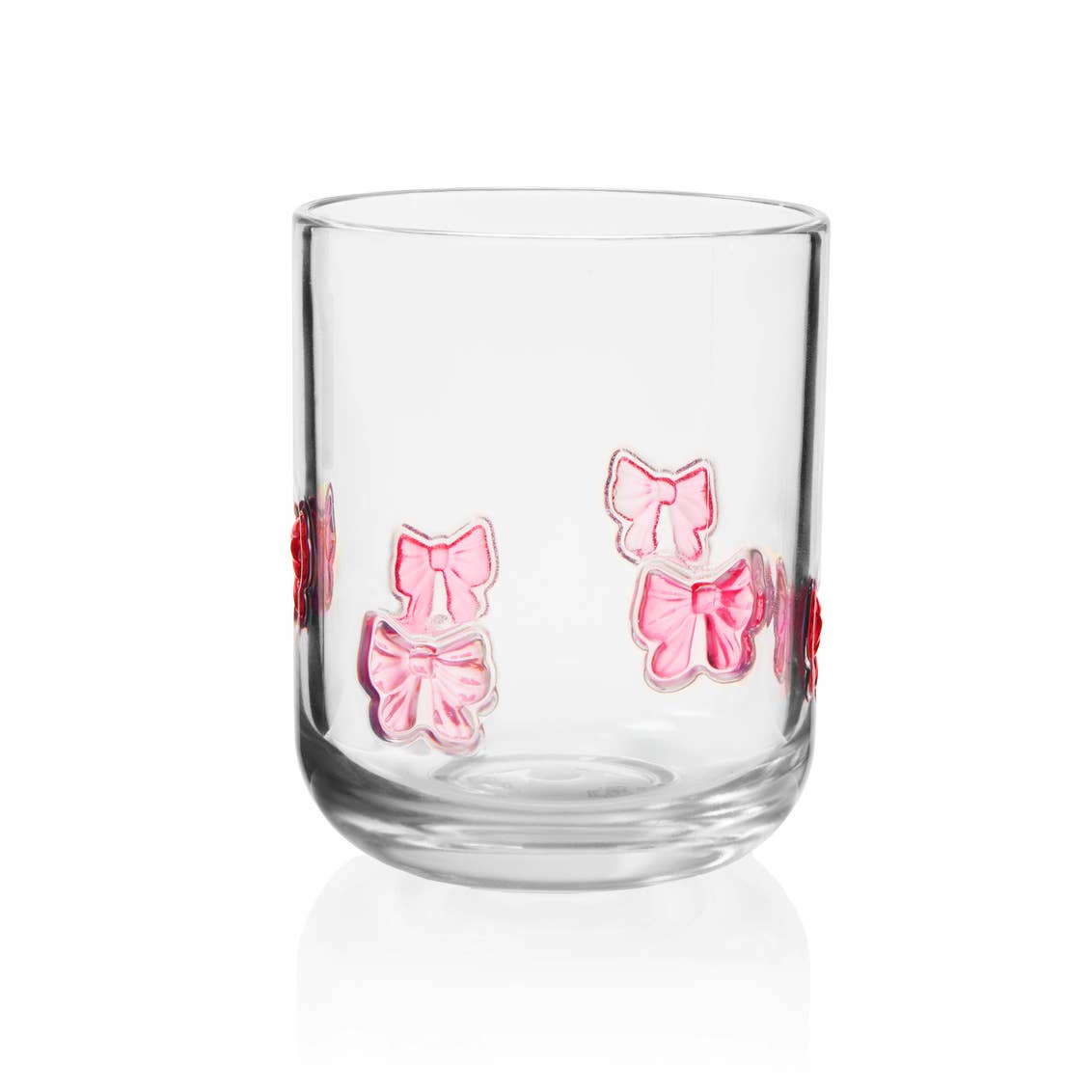 Coquette Pink Bow Acrylic Drinking Glass - Purpose + Passion Boutique