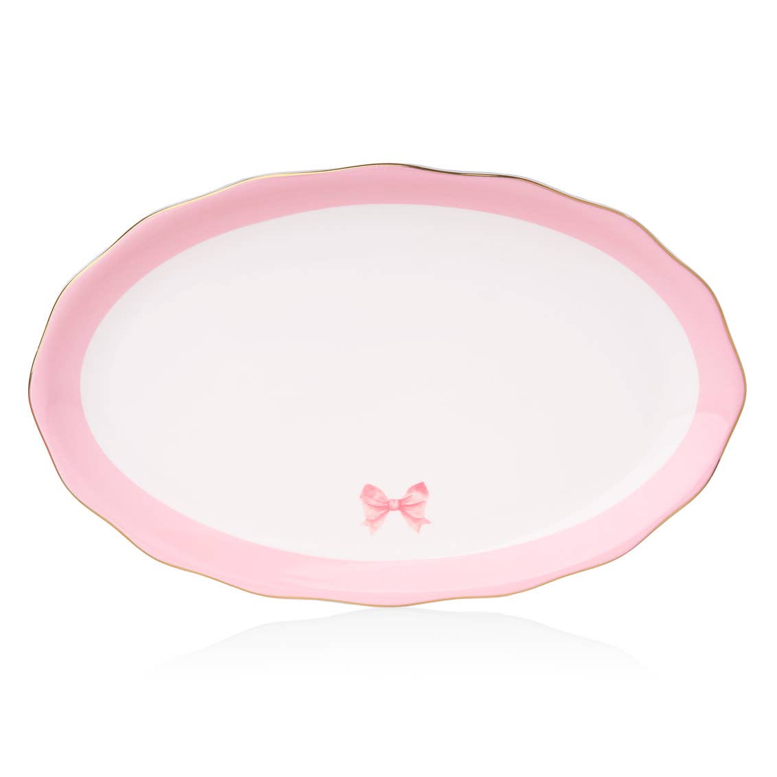 Coquette Pink Bow Platter - Purpose + Passion Boutique