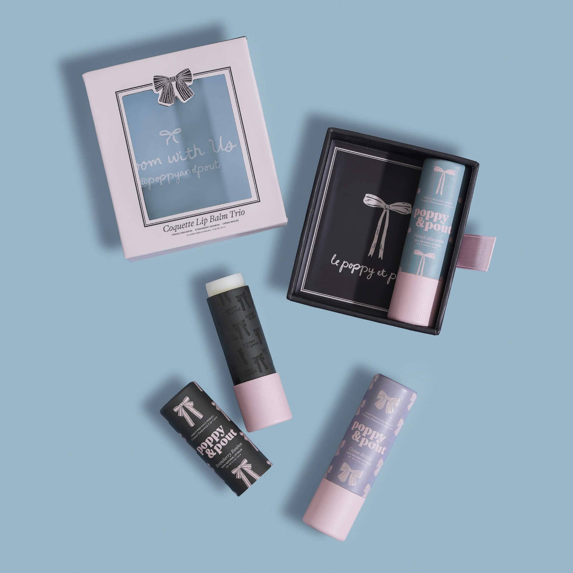 Coquette Trio Lip Balm Gift Set - Purpose + Passion Boutique