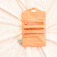 Coral Embroidered Velvet Jewelry Organizer - Purpose + Passion Boutique
