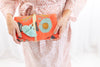 Coral Embroidered Velvet Jewelry Organizer - Purpose + Passion Boutique