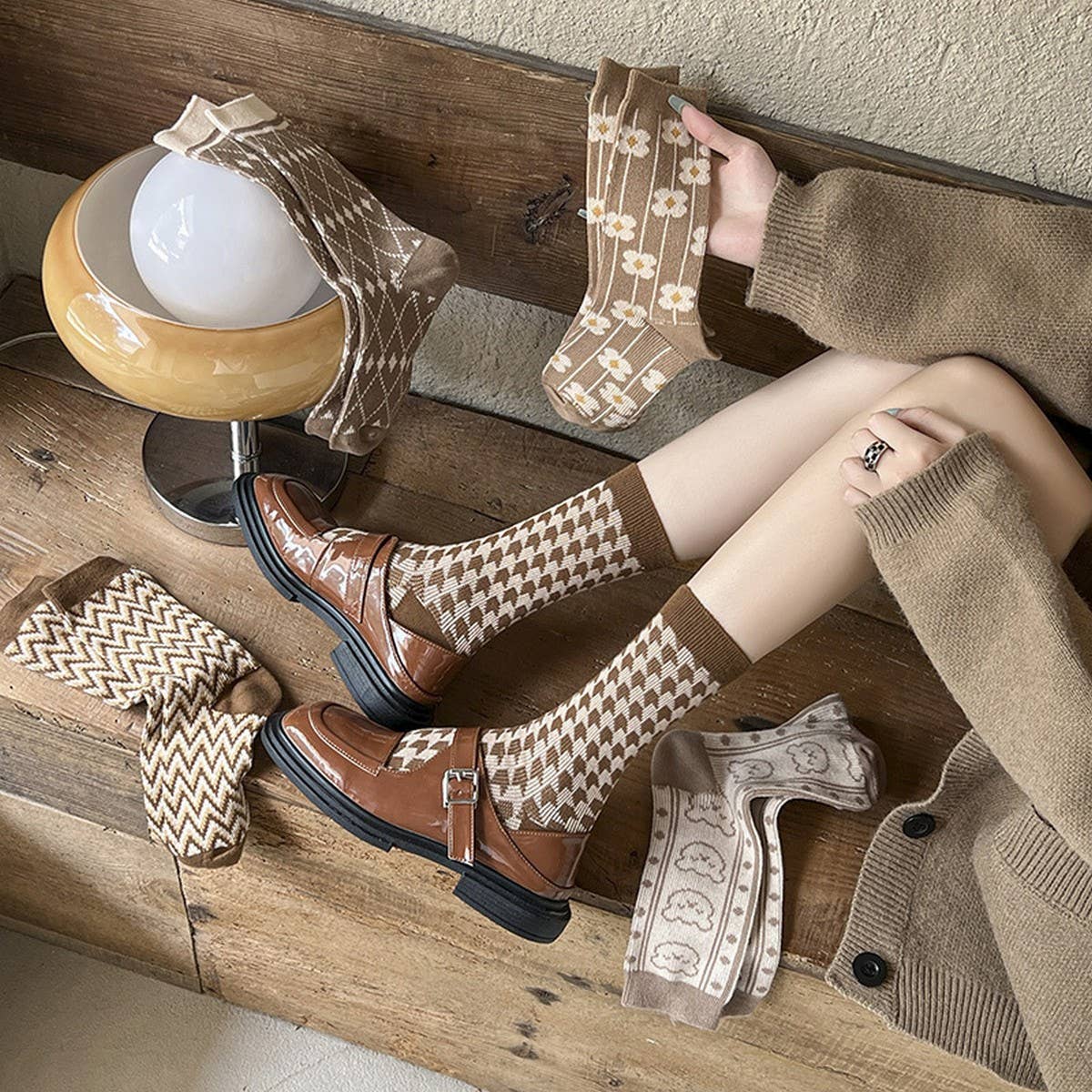 Cotton Women's Mid - Calf Socks - Purpose + Passion Boutique