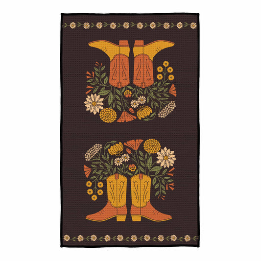 Cowboy Boots Tea Towel - Purpose + Passion Boutique